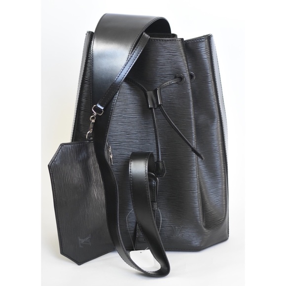 Louis Vuitton Handbags - 🖤RARE🖤 LV Large Epi Noir Sling Backpack